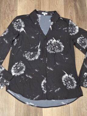 Express Portofino shirt W/ dandelion print Med